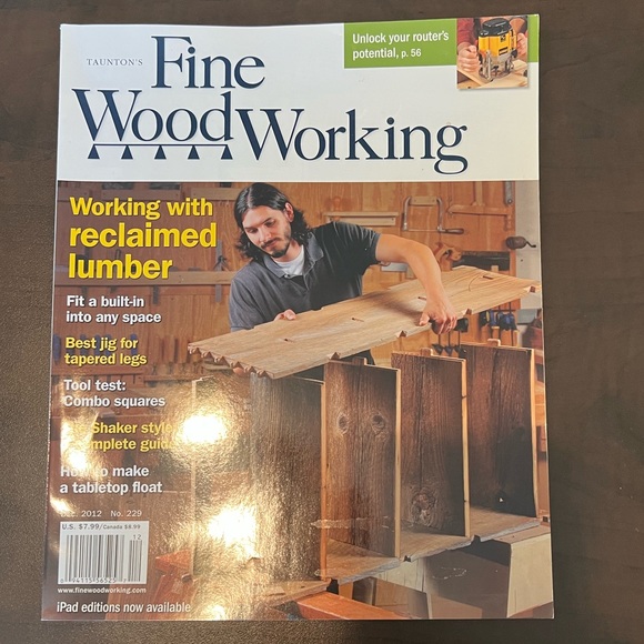 2012 bundle of 6 Fine Woodworking magazines - Picture 6 of 9